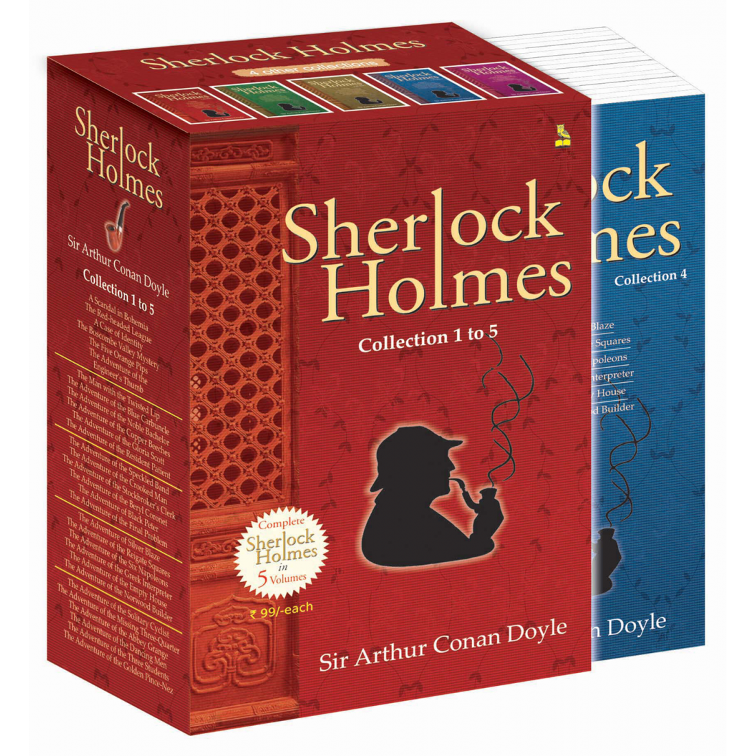 Sherlock Holmes - Set of Five Volumes – Pustak Mehal