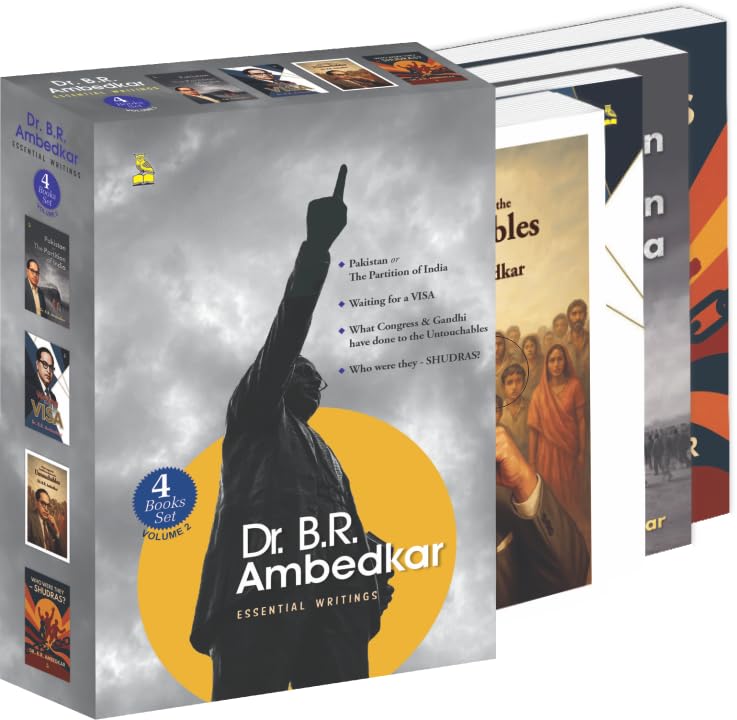 B.R. AMBEDKAR ESSENTIAL WRITINGS (SET-2 OF 4 BOOKS)